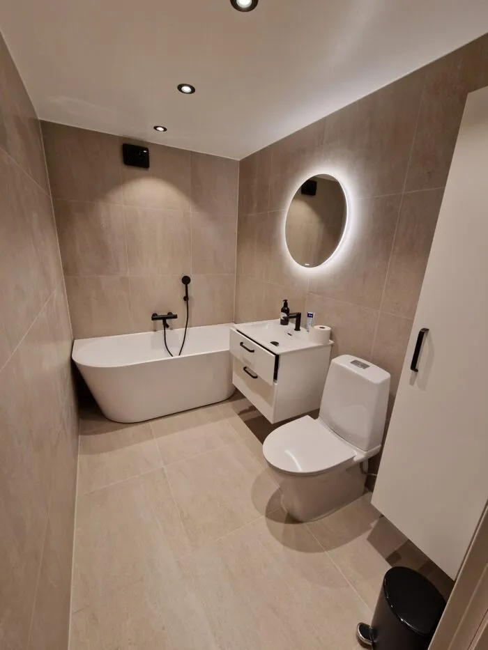Badrumsrenovering projekt
